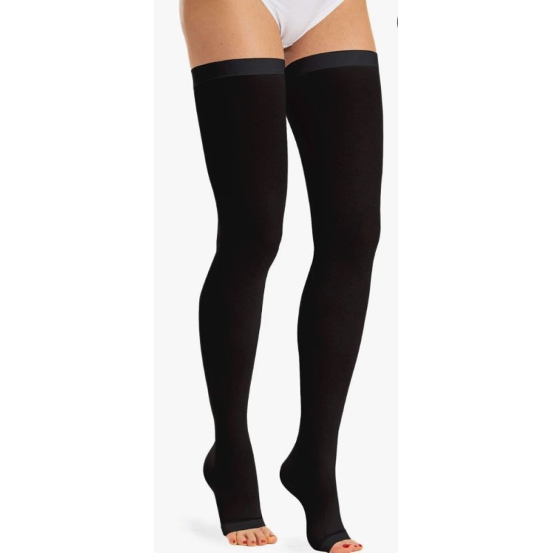 MEDIAS DE COMPRESION NEGRAS - POST QUIRURJICAS - OPERACIONES ESTETICAS -
