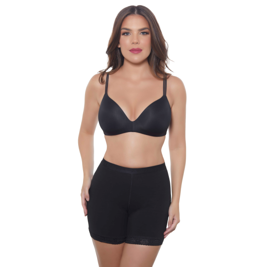 Short faja levanta glúteos color negro Amalia